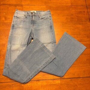 Frame women's high rise flare jeans